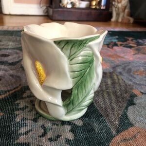 Fitz & Floyd Casablanca Lily Wax Warmer Potpourri